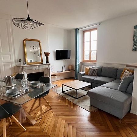 Charmant Appartement Plein Centre Ville - Parking Prive Auxerre Dış mekan fotoğraf