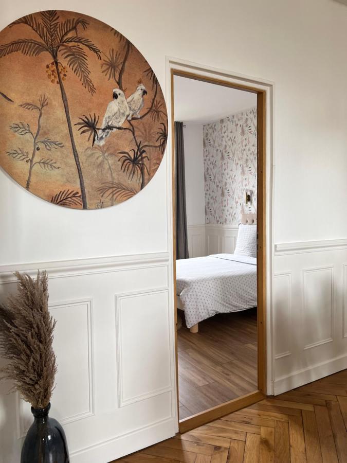 Charmant Appartement Plein Centre Ville - Parking Prive Auxerre Dış mekan fotoğraf